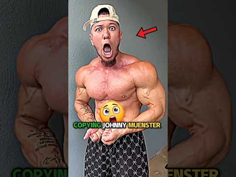 JOHNNY MUENSTER AURA 🥶 #bodybuilder #shorts #athlete #viral #edit #fyp