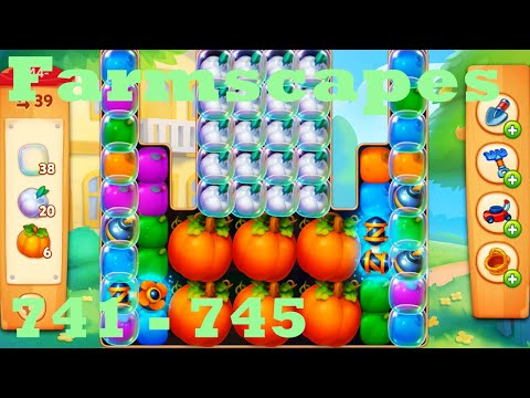 Farmscapes Level 741 - 745 HD Gameplay Walkthrough |  3 - match game | android | ios | pc | app