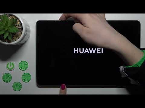How to Turn On Huawei MatePad SE - Switch On Tablet