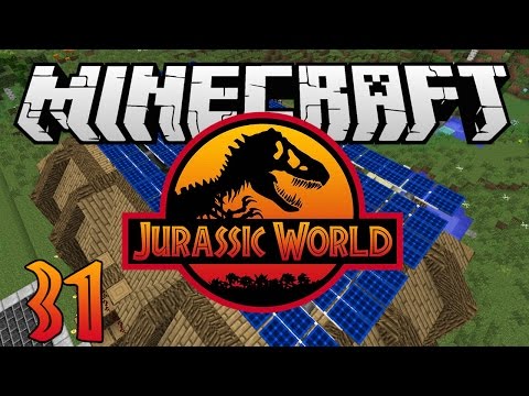 Minecraft: Jurassic World - Ep. 31 - "Solar Panel Galore!" (Rexxit Modpack)