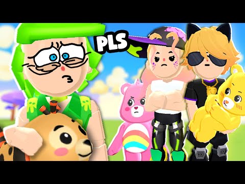 😨 TRADING PETS with RICH PLAYERS in PK XD