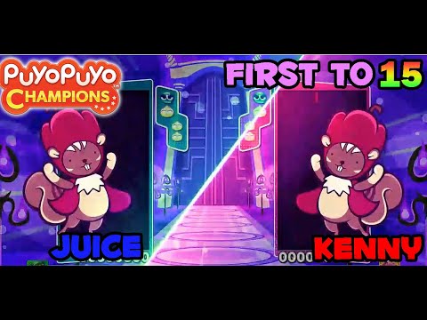 [Tritanopia] Puyo Puyo Champions: Juice vs Kenny (Paprisu!!) FT10 ぷよぷよeスポーツ