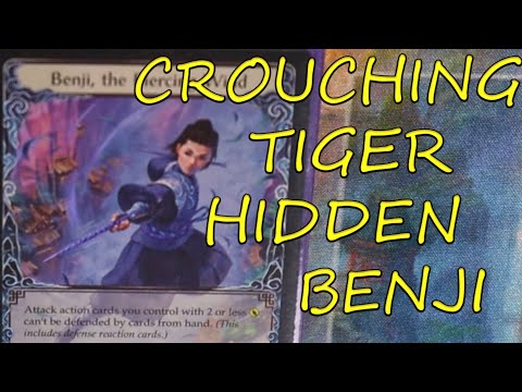 Crouching Tiger Hidden Benji (Flesh and Blood Blitz Deck Tech for Benji, The Piercing Wind)