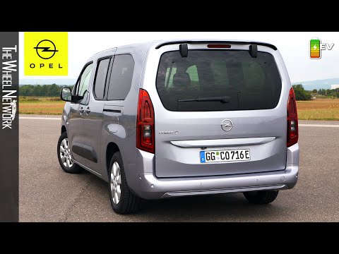 2022 Opel Combo-e Life XL Electric Van | Driving, Interior, Exterior
