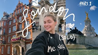 I left the country ALONE for the first time... | London vlog pt. 1