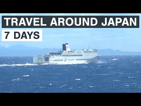 Ultimate 7-Day Ferry Travel in Japan | Budget US$1,000 Ep1