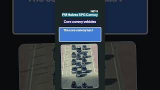 Who actually travels in the PM’s convoy?