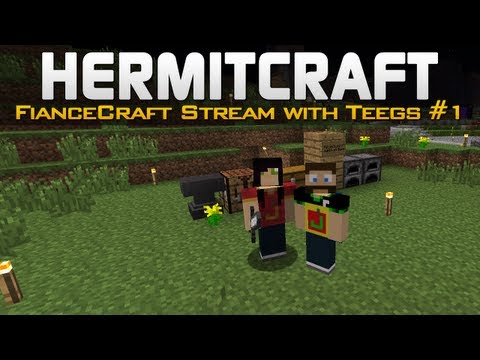 HermitCraft 2.0 {Fiancecraft Stream #1} "Teegs"