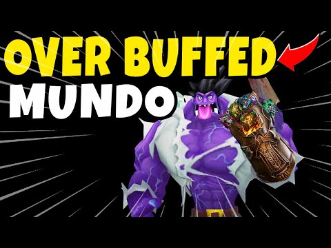 UNKILLABLE BUFFED MUNDO TOP! THIS HP REGEN IS WAY TOO STRONG! - League of Legends