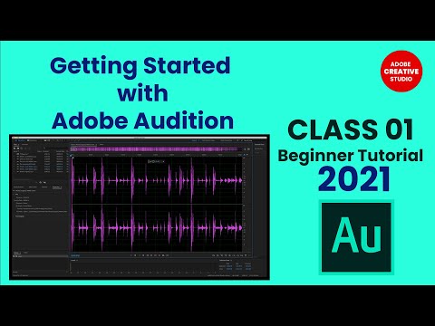 Adobe Audition CC Tutorial for Beginners - Getting Started