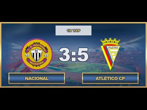 AFL. Portugal. Primera. Tour 18. Nacional - Atletico CP