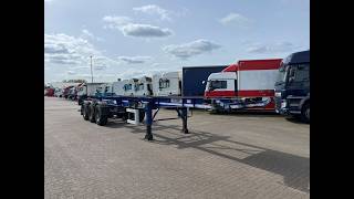 Dennison LOCK AND GO SLIDING SKELETAL TRAILER &ndash; 2015 &ndash; C388527 コンテナシャーシセミトレーラ | 画像 4 - Autoline
