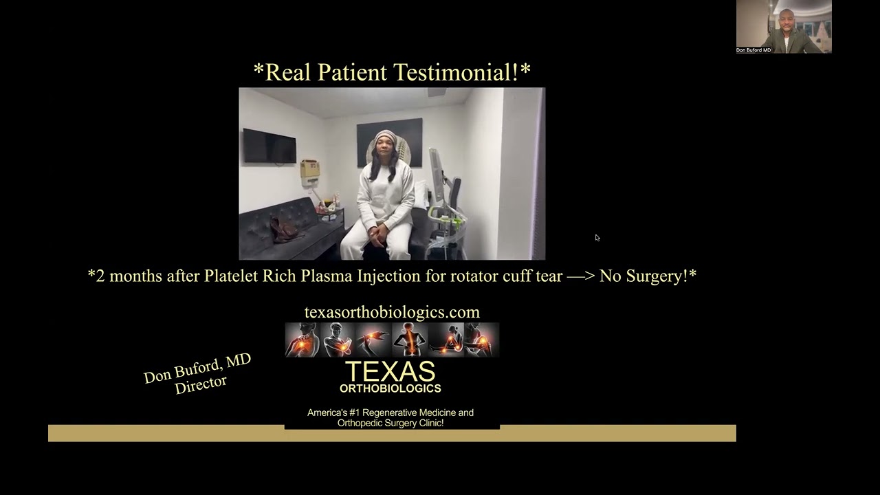 Shoulder pain? Don't want shoulder surgery? Rotator Cuff tear? We can help you without sur...
