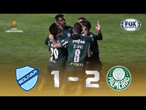 Gols e lances de Bolívar x Palmeiras
