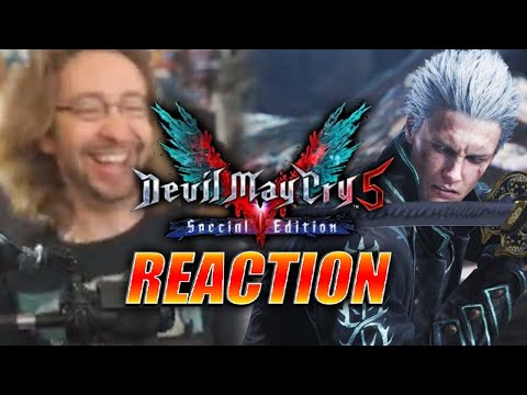 MAX REACTS: VERGIL IS BACK - Devil May Cry 5 SE - PS5 Trailer