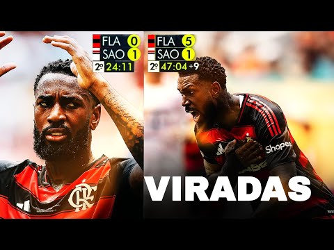 3 VIRADAS DO FLAMENGO DE ARREPIAR
