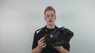 Video thumbnail: Louisville Slugger XENO 33" Fastpitch Softball Catcher's Mitt: WTLFGXNRF17CM 