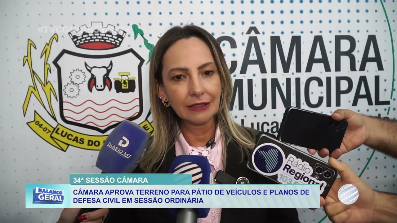 Vereadores aprovam projetos que fortalecem infraestrutura, educação e defesa civil em Lucas do Rio Verde