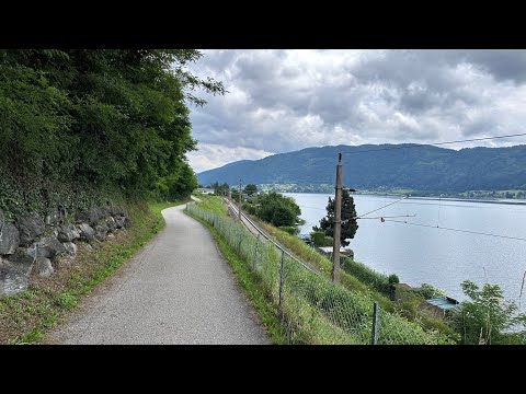 Fahrradtour um den Ossiachersee (Radweg Ossiachersee, Kärnten)