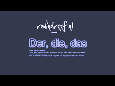 Der, die, das - Sesamstrasse (Theme from Sesame Street Germany)