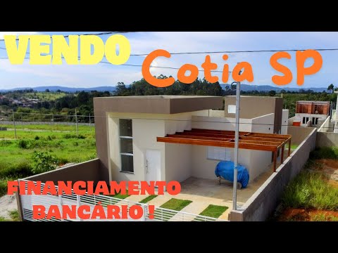 #110-VENDO CASA NOVA NA CIDADE DE COTIA SÃO PAULO.ACEITA FINANCIAMENTO BANCÁRIO!