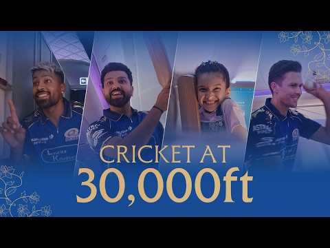 Malaysia Airlines and Mumbai Indians' 'Cricket at 30,000 feet' campaign