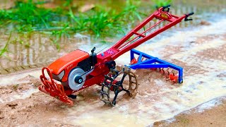 Download lagu Diy Tractor plowed a mud , mini tractor ZT-180 Kubota@RCSRKH mp3