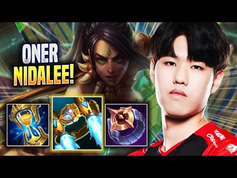 ONER IS READY FOR NIDALEE! - T1 Oner Plays Nidalee JUNGLE vs Graves! | Season 2022