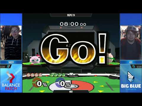 NGPU 24 SSBM - Twisty (Red Jigglypuff) vs. LeeT (Doc, Jigglypuff) - Melee WR2