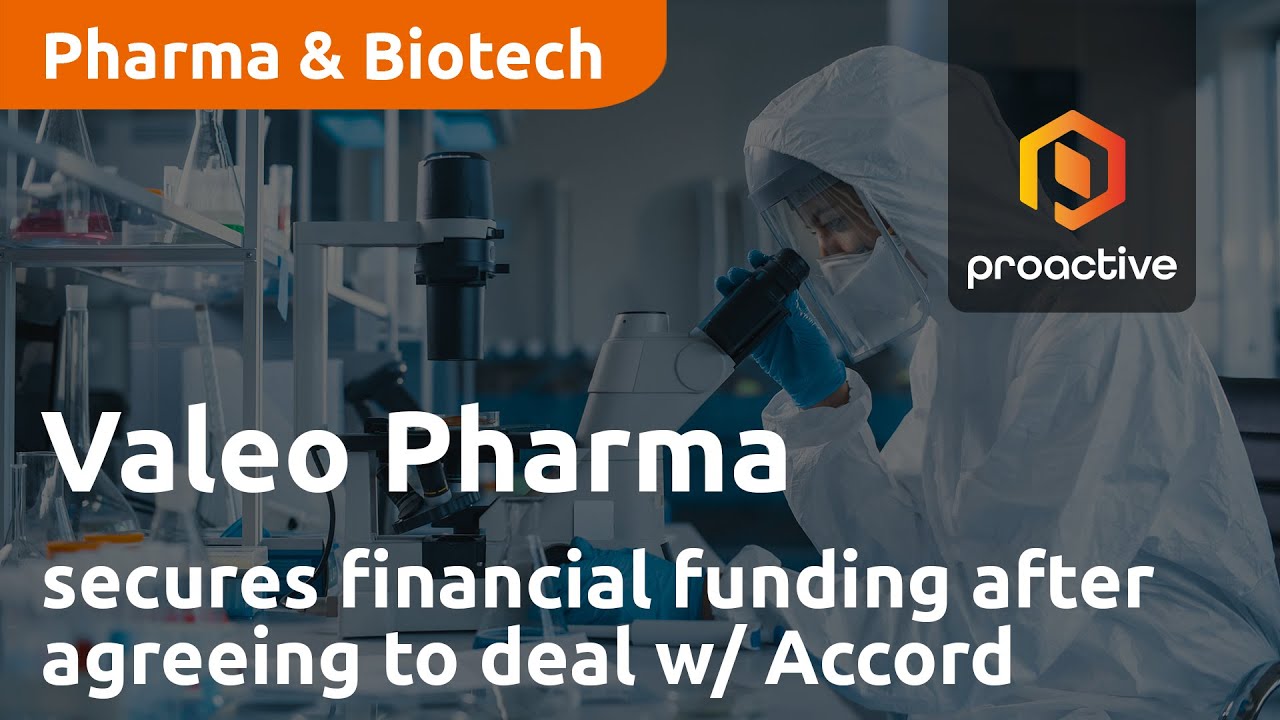 Valeo Pharma secures financial funding after agreeing to deal with Accord Financial