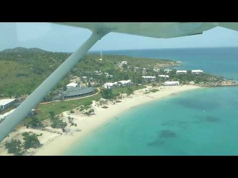 Landing on Lizard Island: Cessna Skyhawk