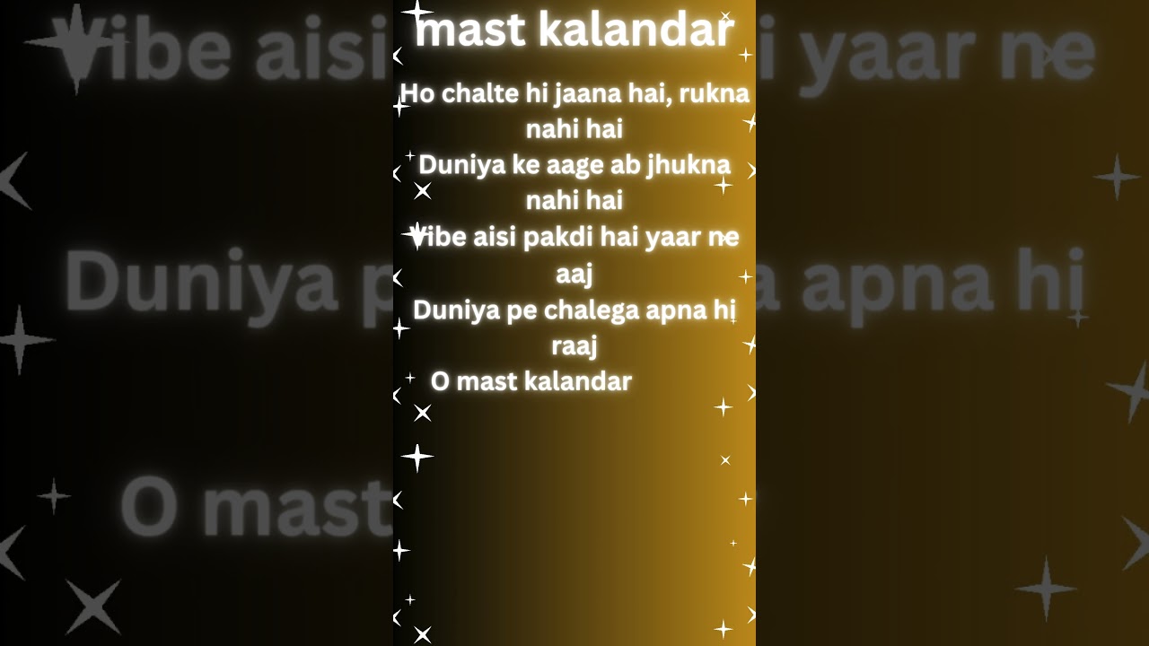 Mast Kalandar | Soulful Acoustic Indian Folk Pop | [Official Audio] 🎸