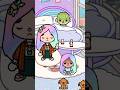 My twin sister hated me but part 1 || Toca life world #tocaboca #shorts