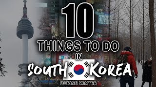 10 THINGS TO DO IN SOUTH KOREA! 🇰🇷 Seoul Winter Travel Vlog | KimochiGuys