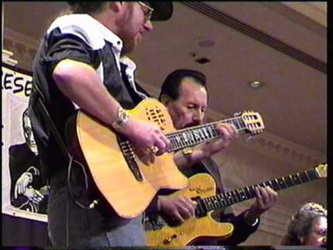 Nokie Edwards, Buster B. Jones, and Thom Bresh, CAAS 1999.