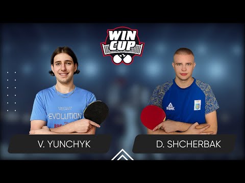 16:45 Valentyn Yunchyk - Denys Shcherbak West 4 WIN CUP 16.02.2024 | TABLE TENNIS WINCUP