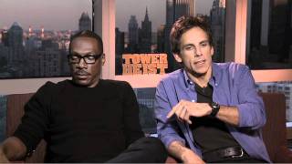 Eddie Murphy &amp; Ben Stiller talk Tower Heist - JoBlo.com
