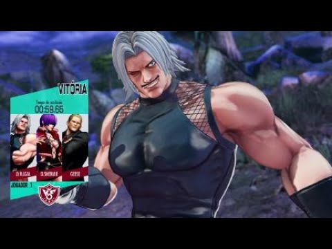 THE KING OF FIGHTERS XV boss challenge LV5 ( very hard ) rugal solo vs Leopold goenitz