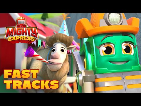 Animal Rescues Mission 🐷🐐 | Mighty Express | Cartoon for kids