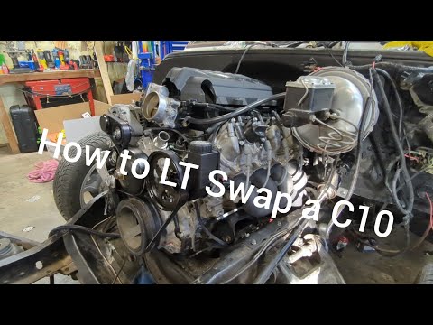 C10 LT engine install