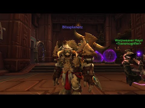 Thank Your Guide | 8.2 Tauren Heritage Armor Questline
