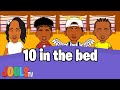 Ten In The Bed | Roll Over | Jools TV Nursery Rhymes + Kids Songs | Trapery Rhymes