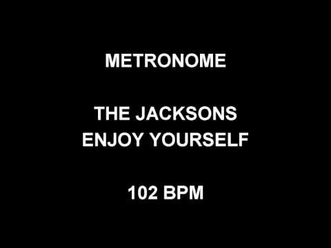 METRONOME 102 BPM The Jacksons ENJOY YOURSELF