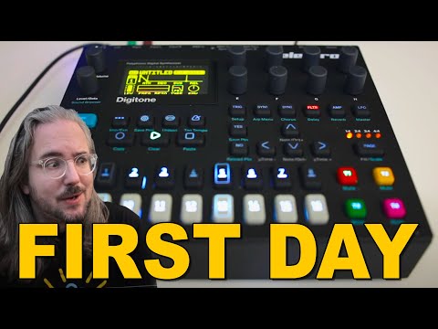 First Day with ELEKTRON DIGITONE... wow!