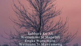 Download lagu Story WA sedih bahasa bugis mp3 Download lagu Story WA sedih bahasa bugis mp3