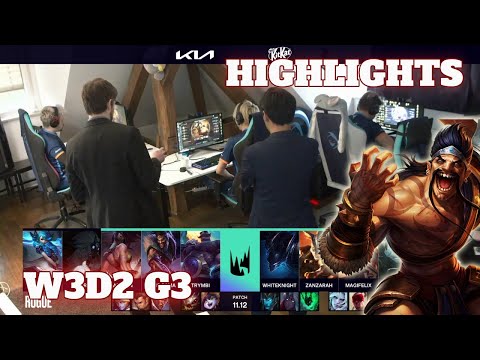 RGE vs AST - Highlights | Week 3 Day 2 S11 LEC Summer 2021 | Rogue vs Astralis