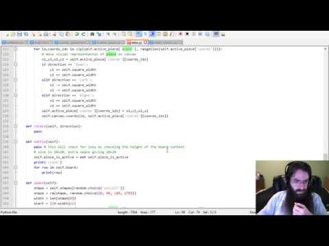 Lets Code Python Tetris Part 5