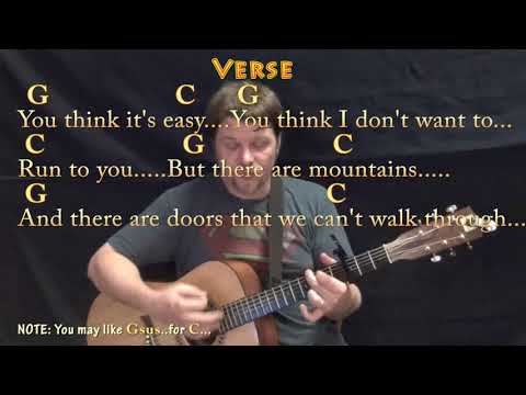 Rewrite the Stars (The Greatest Showman) Guitar Cover Lesson with Chords/Lyrics - Capo 3rd