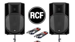 RCF ART 712-A MK4 Unboxing and Sound Testing