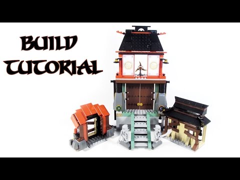 LEGO Airjitzu Temple Grounds Build Tutorial (70590 Alternate Build)